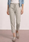 Street One Pocket Detail Slim Leg Trousers, Taupe