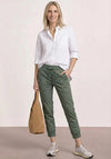 Street One Cuffed Leg Trousers, Green