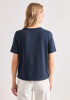 Street One Chest Pocket Detail T-Shirt, Navy