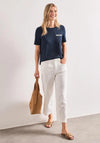 Street One Chest Pocket Detail T-Shirt, Navy