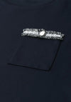 Street One Chest Pocket Detail T-Shirt, Navy