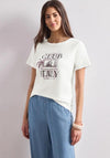 Street One Graphic T-Shirt, White Multi