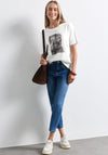Street One Graphic Print T-Shirt, White