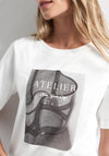 Street One Graphic Print T-Shirt, White