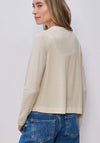 Street One Knitted Open Cardigan, Cream