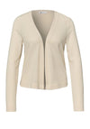 Street One Knitted Open Cardigan, Cream