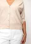 Street One Button Up Cardigan, Beige