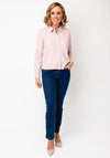 Street One Button Up Over Shirt, Pink
