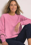 Street One Round Neckline Sweatshirt, Pink