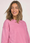 Street One Round Neckline Sweatshirt, Pink