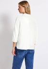 Street One Cuff Sleeve Blouse, White