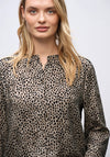 Street One Leopard Print Blouse, Beige
