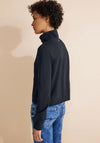 Street One Loose Fit Jacket, Navy