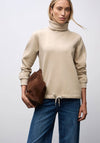 Street One Roll Neck Sweatshirt, Beige