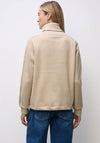 Street One Roll Neck Sweatshirt, Beige