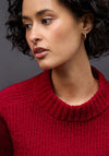 Street One Chenille Knit Jumper, Red