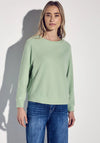 Street One Knit Raglan Sleeve Jumper, Mint Green