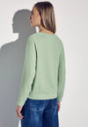 Street One Knit Raglan Sleeve Jumper, Mint Green