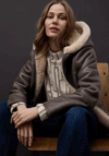 Street One Patterned Knit Jumper, Beige
