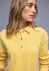 Street One Button up Polo Shirt, Yellow