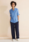 Street One Striped Shirt, Light Spring Blue
