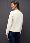 Street One Paris Print Sweatshirt, Cream