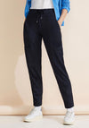 Street One Bonny Cargo Slim Fit Joggers, Navy