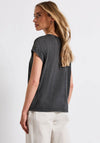Street One Faded Look Graphic T-Shirt, Grey