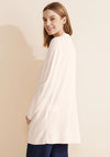 Street One Knit Shawl Collar Cardigan, Lucid White