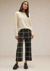 Street One Fluffy Knit Sweater, Lucid White