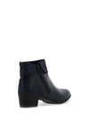 Suave Womens Paula Shimmer Heeled Boots, Navy