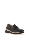 Suave Alderney Leather Slip On Loafers, Grey