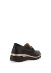 Suave Alderney Leather Slip On Loafers, Grey