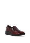 Suave Ava Leather Sip On Comfort Shoe, Wine