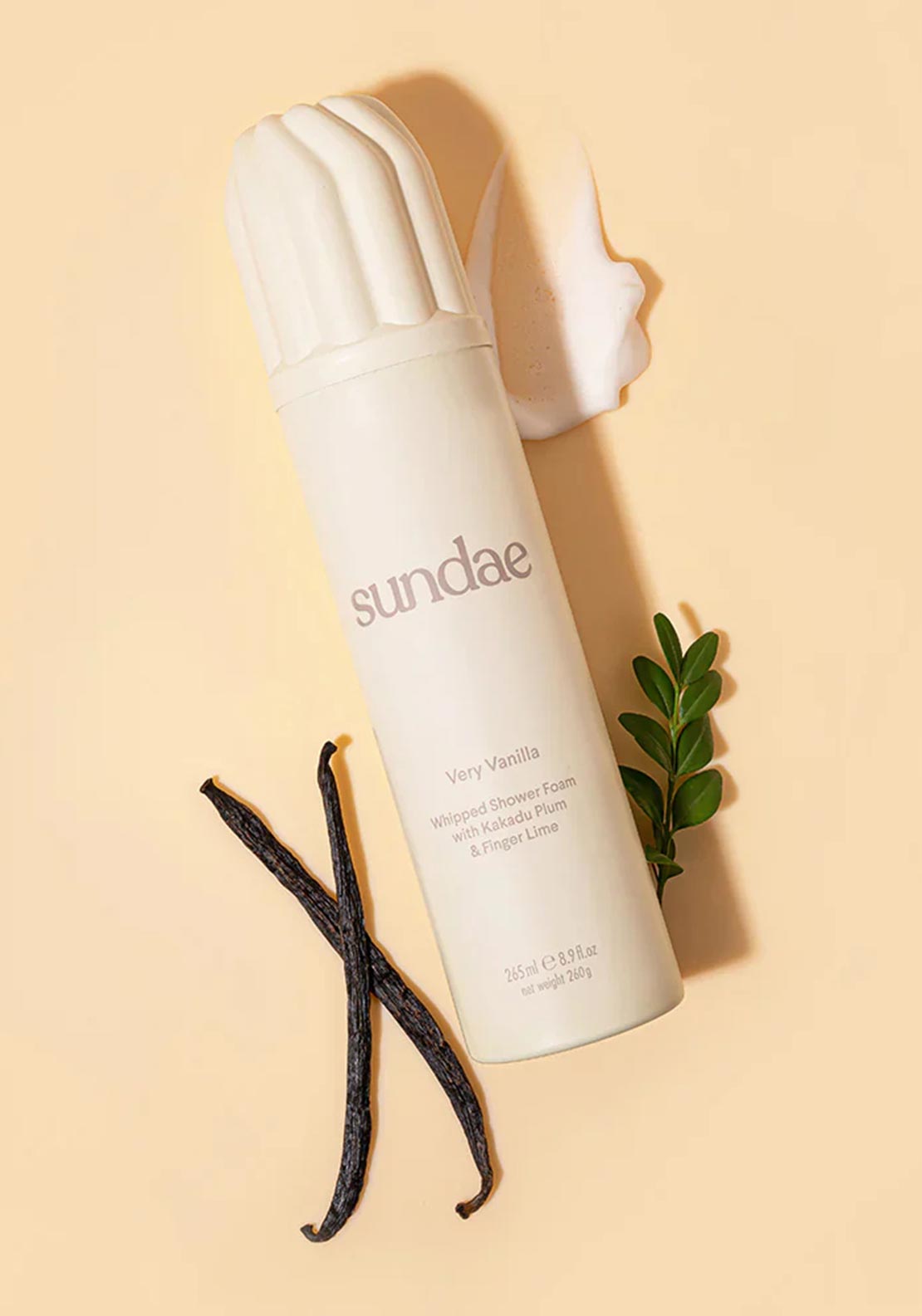 Sundae Exfoliating Whipped Body Foam, Very Vanilla
