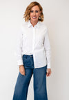 Sunday Basic Button Front Shirt, White