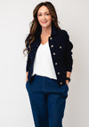 Sunday Denim-Look Jacket, Navy