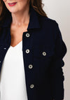 Sunday Denim-Look Jacket, Navy