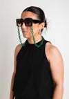 Serafina Collection Chain Link Sunglasses Chain, Green