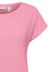 B.Young Pamila Boat Neck T-Shirt, Super Pink