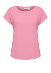 B.Young Pamila Boat Neck T-Shirt, Super Pink