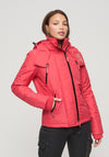 Superdry Womens Mountain Windcheater Jacket, Active Pink