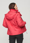 Superdry Womens Mountain Windcheater Jacket, Active Pink