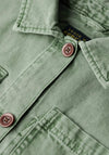 Superdry Womens 4 Pocket Chore Jacket, Jade Green