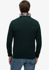 Superdry Essentials Cotton Sweater, Green Marl
