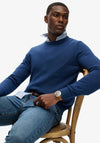Superdry Essentials Cotton Sweater, Pilot Blue