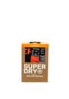 Superdry 3 Pack Organic Cotton Logo Waistband Boxers, Orange