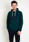 Superdry Athletic Script Graphic Hoodie, Pine Green