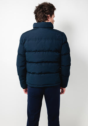 Superdry Everest Short Puffer Jacket, Eclipse Navy