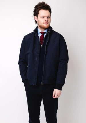 Superdry Harrington Jacket, Eclipse Navy